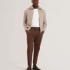 VARINK Twisted Yarn Knit Zip-Through Jumper