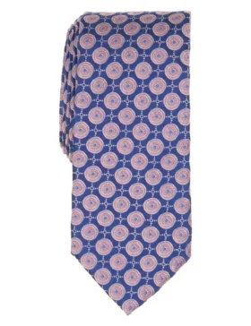 VERNON Roundel Print Silk Tie