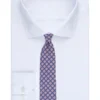 VERNON Roundel Print Silk Tie