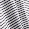 VEXRIN Textural Stripe Crew Neck Cotton T-Shirt