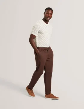 WATTSS Basket Knit Wool Silk Blend T-Shirt