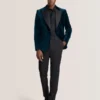 WEBSTER Velvet Single Breasted Tuxedo Jacket
