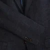 WELLINGTON Single Breasted Two Button Notch Patch Pocket Weave Jacket
