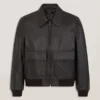 WHISTLER Leather Bomber Jacket