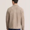 WILBUR Suede Shirt Jacket