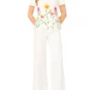 WILLOW Floral Border Crew Neck T-Shirt
