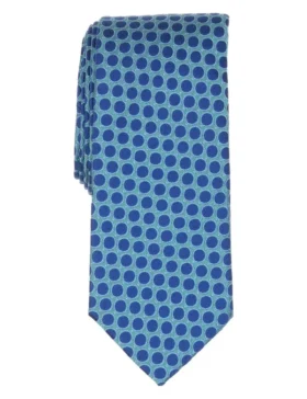 WILSON Dot Print Silk Tie