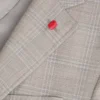 WINFRED Mixed Plaid Wool Tailored Blazer