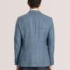 WINFRED Mixed Plaid Wool Tailored Blazer
