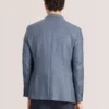 WINFRED Plaid Woven Texture Tailored Blazer