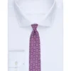 WINKLY Geometric Tile Print Silk Tie