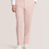 WINTER Flat Front Linen Suit Pant