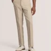 WINTER Flat Front Linen Suit Pant