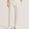 WINTER Flat Front Linen Suit Pant