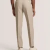 WINTER Flat Front Linen Suit Pant