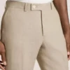 WINTER Flat Front Linen Suit Pant