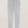 WINTER Flat Front Linen Suit Pant