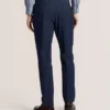 WINTER Flat Front Plaid Suit Pant