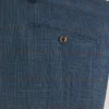 WINTER Glen Check Cotton Blend Suit Pants
