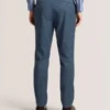 WINTER Glen Check Cotton Blend Suit Pants