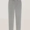 WINTER Soft Check Wool Modern Fit Suit Pants