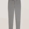WINTER-STRIPE Striped Wool Modern Fit Suit Pants