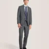 WRIGHT-PLAID Plaid Suit Jacket