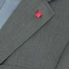 WRIGHT Single Breasted Two Button Notch Flat Front Plaid Jacket