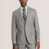WRIGHT Soft Check Modern Fit Wool Suit Jacket