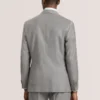 WRIGHT Soft Check Modern Fit Wool Suit Jacket