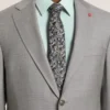 WRIGHT Soft Check Modern Fit Wool Suit Jacket