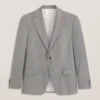 WRIGHT Soft Check Modern Fit Wool Suit Jacket