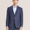 WRIGHT Textured Modern Fit Wool Suit Jacket