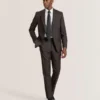 WRIGHT-TWILL Twill Suit Jacket