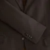 WRIGHT-TWILL Twill Suit Jacket