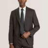 WRIGHT-TWILL Twill Suit Jacket