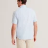 WRYTE Short Sleeve Linen Cotton Woven Shirt