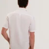 WRYTE Short Sleeve Linen Cotton Woven Shirt
