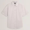 WRYTE Short Sleeve Linen Cotton Woven Shirt