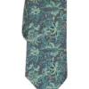 YORKT Scrolling Floral Satin Tie