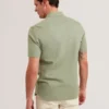 ZEFRE Short Sleeve Regular Linen Woven Shirt