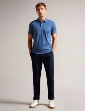 ZEITER Slim Fit Pure Cotton Polo Shirt