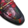 ZOLA ICON Floral Print Textured Mule Loafers