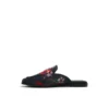 ZOLA ICON Floral Print Textured Mule Loafers